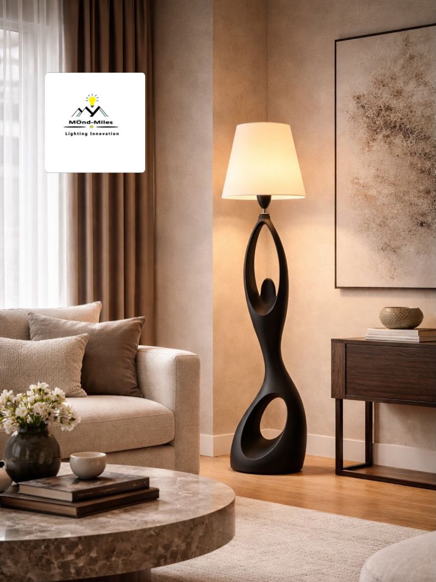 Sculptural Silhouette Floor Lamp